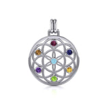 Flower of Life with powerful life force Chakra stone TPD452