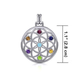 Flower of Life with powerful life force Chakra stone TPD452 - Jewelry