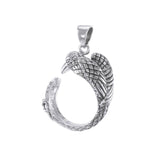 Sterling Silver Raven Pendant TPD4846