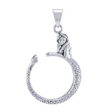 Mermaid Sterling Silver Wrap Pendant TPD4868