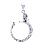Mermaid Sterling Silver Wrap Pendant TPD4868 - Jewelry
