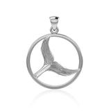 Mermaid Tail Sterling Silver Pendant TPD5103 - Jewelry