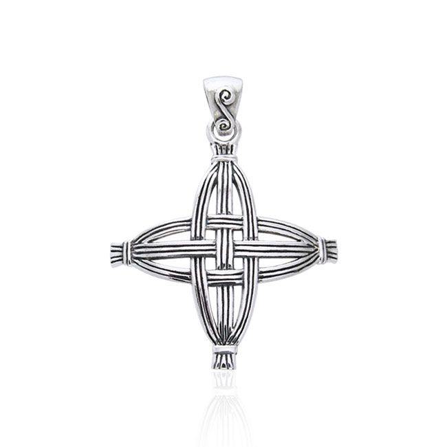 Celtic Cross of St. Brigid Pendant TPD956 - Jewelry