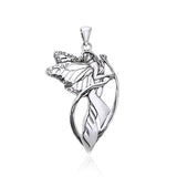 Fairy in your dreams ~ Sterling Silver Jewelry Pendant TPD958