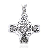 Celtic Cross of the Holy Spirit Silver TPD966