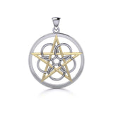 Five-Pointed Star Sterling Silver Pendant TPV465S
