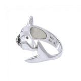 Theres nothing to fear in Sterling Silver White Shark Ring TR1481 - Jewelry