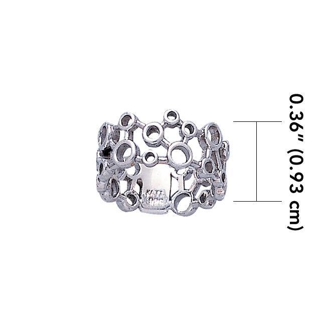 Modern Design Silver Ring TR1709 - Jewelry