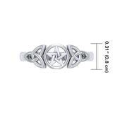 Silver The Star Ring TR1738 - Jewelry