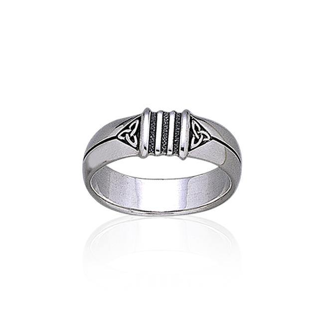 Celtic Knotwork Silver Ring TR1901 - Jewelry
