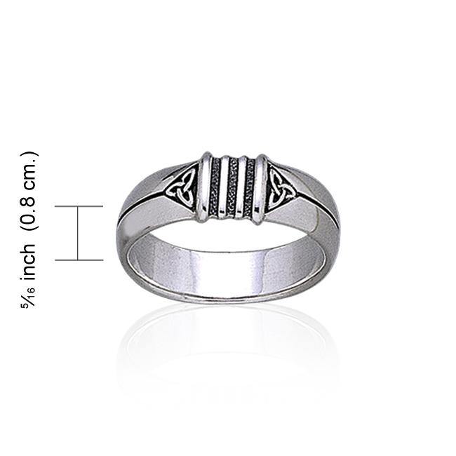 Celtic Knotwork Silver Ring TR1901 - Jewelry