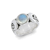 Enchanted by the Divine Blue Moon Ring TR3766 - Jewelry