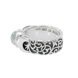 Enchanted by the Divine Blue Moon Ring TR3766 - Jewelry