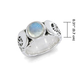 Enchanted by the Divine Blue Moon Ring TR3766 - Jewelry
