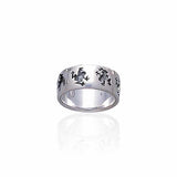 Silver Frog Sterling Silver Ring TR896 - Jewelry