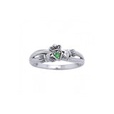 Follow Me on the Road to Infinity Irish Claddagh Ring TRI1117 - Jewelry