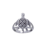 Celtic Sea Turtle Ring TRI1532 - Jewelry