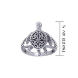 Celtic Sea Turtle Ring TRI1532 - Jewelry