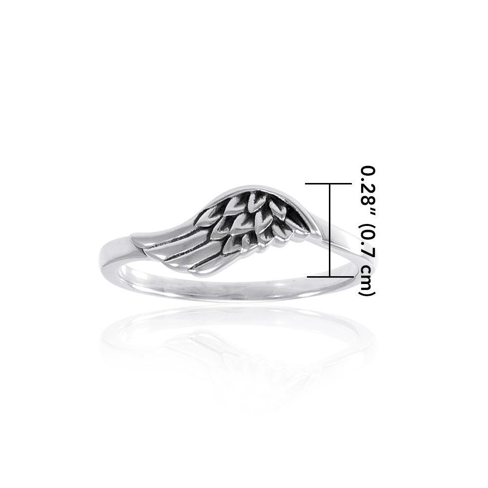 Angel Wing Ring TRI1550 - Jewelry