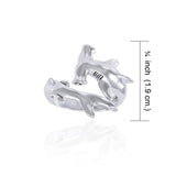 Independently strong hammerhead shark ~ Sterling Silver Jewelry Ring TRI1614 - Jewelry
