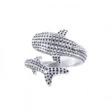 Whale Shark Sterling Silver Ring TRI1652