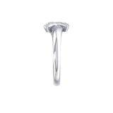 Celtic Shark Fin Silver Ring TRI1763 - Jewelry