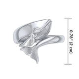 Fantastic Bull Whale Silver Ring TRI1765 - Jewelry