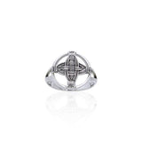 Celtic Cross of St. Brigid Ring TRI536 - Jewelry