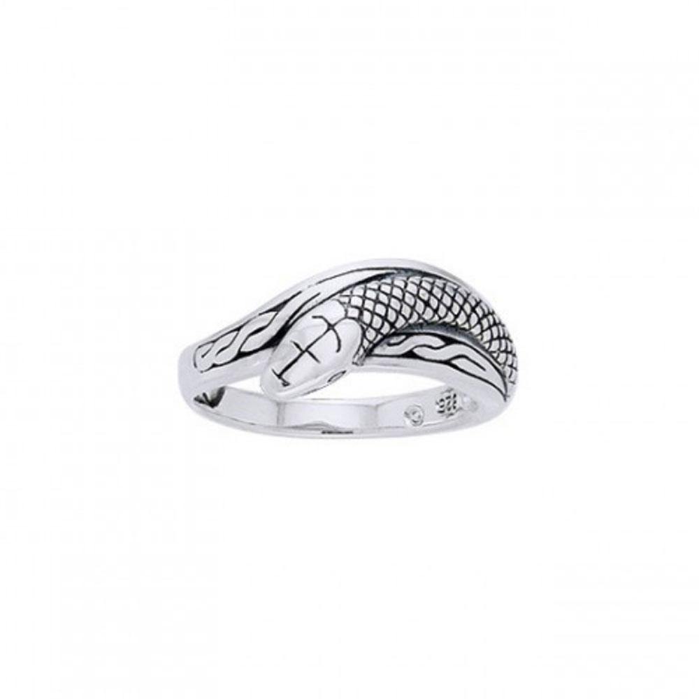 Celtic Snake Ring TRI559 - Jewelry
