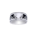 Viking Mammen Weave Ring TRI561 - Jewelry
