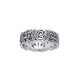 Viking Mammen Weave Ring TRI566 - Jewelry
