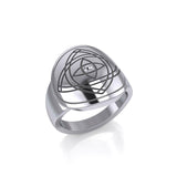 Life is inspiringly good. Stay focused Ring TRI628 - Jewelry